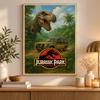 Jurassic Park Diamantmalerei Set 5D Vollbohrer DIY Diamantmosaik Wandkunst Heimdekoration