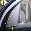 Automotive Interior Triangle Pillar Trim Set ABS A-Pillar Windshield Trim Molding For Select Model Front Window