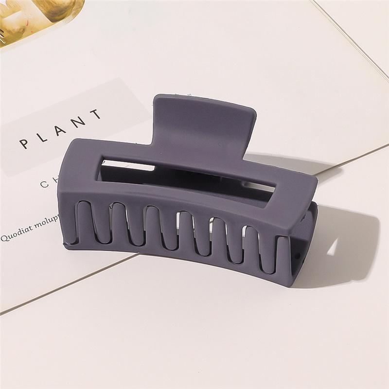 2 piezas/lote Pinzas de Plástico Minimalistas para Coleta de Mujer Accesorios de Peinado para Chicas