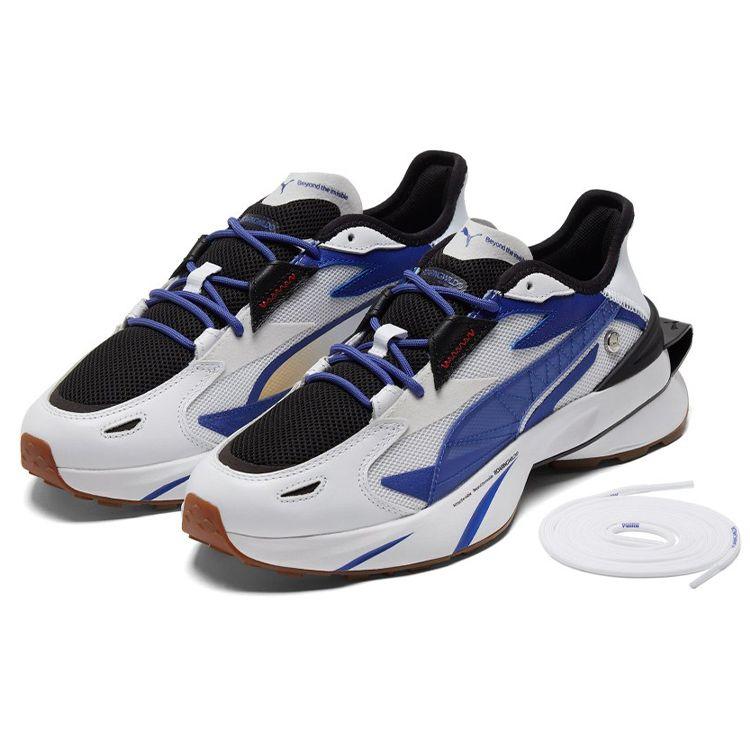 PUMA Pwrframe OP-1 2 Roaring Wild White Blue Black Unisex Casual Shoes 382300-01