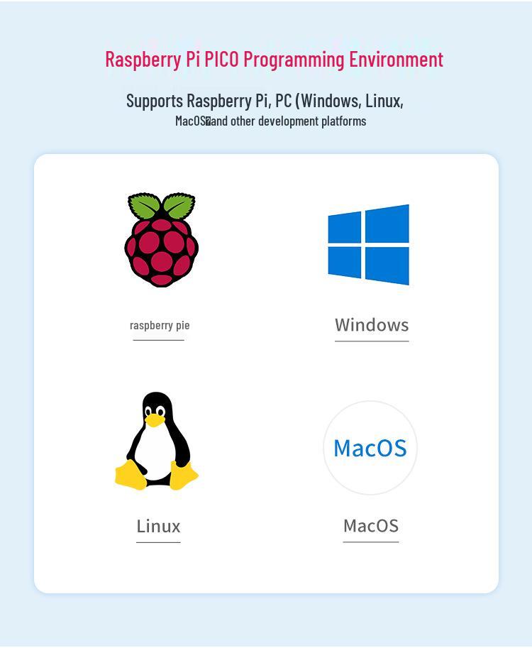 Raspberry Pi Pico 2 Dual-Core Microcontroller Kit with RP2350 Sensor