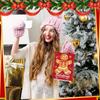 Weihnachts-Lebkuchen-Gastgeschenktüten - Stabile Papiertüten mit Henkeln - Festliche Lebkuchenmänner, Frohe Weihnachten Designs
