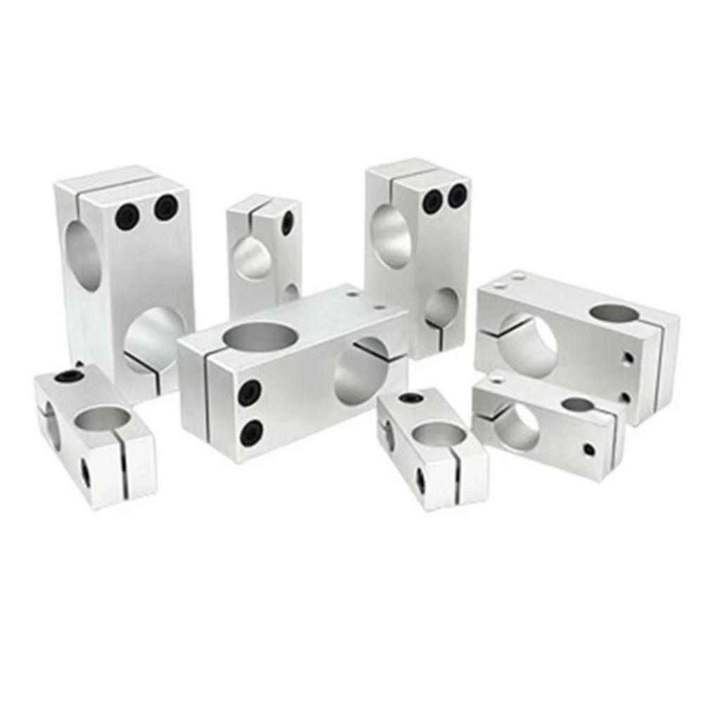 1 st Vertikal Fixerad Diameter Pelare Fästklämma Aluminiumlegering Fästkorsklämma