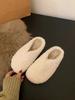 Mao Mao slippers women wear autumn and winter bag head half support shoes plush warm flats