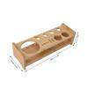 Easy Storage Bar Tool Organizer Wood Bartender Set Stand Portable Bartending Tool Holder  Home