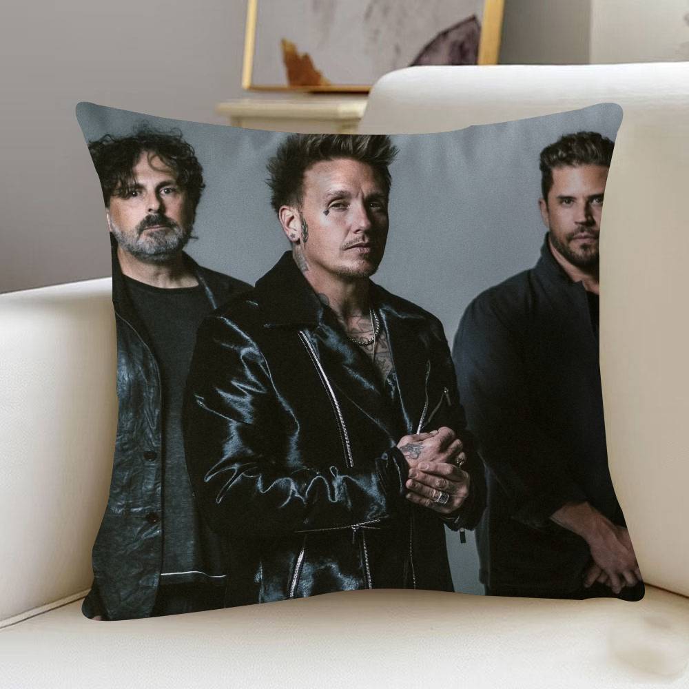 P-Papa Roach Music Art Cushion Cover Inches Farmhouse Decor Home Throw Pillow Covers For Couch Decorations