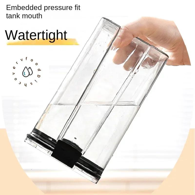 1/4Pcs Sealed Jars Kitchen Grain Storage Organizer Large Tank Plastic Moisture-proof Storage Box Household Seasoning Jars Set