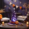 1/3Pcs Witch Hat Night Light LED Halloween Party Decoration Multipurpose Spooky Fun Light-Up Witch Hat Ornament