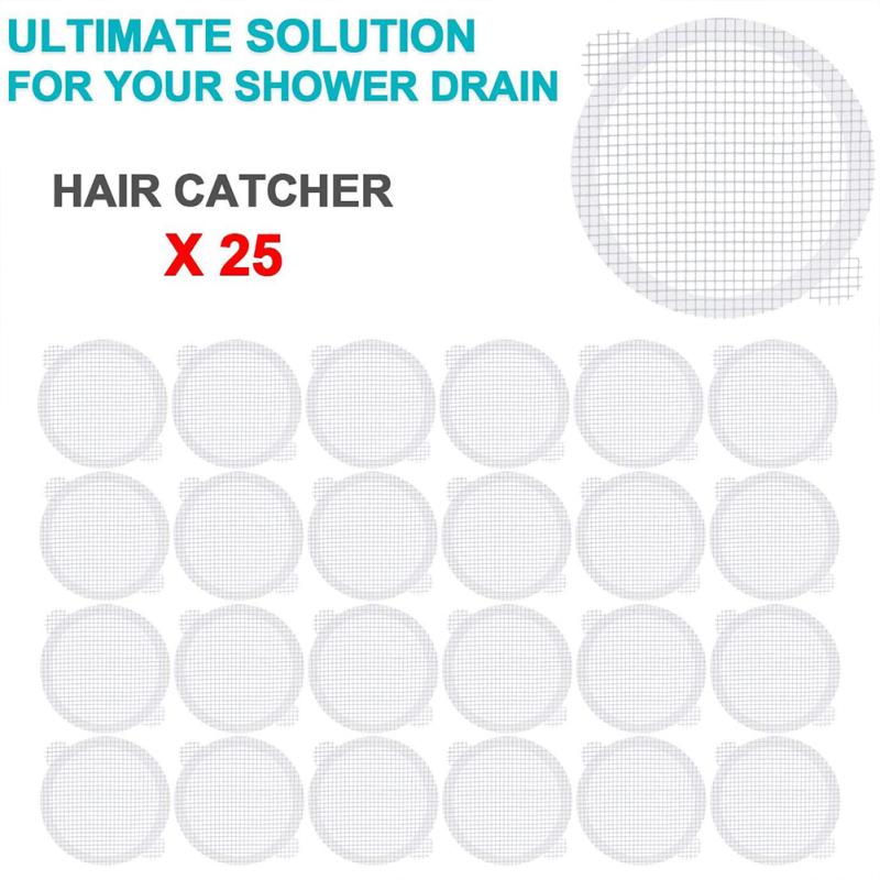 Glass Fiber Disposable Kitchen Sink  Filter  Mesh  Stickers Waterproof Adhesive Floor Drain