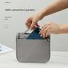 Carabiner Folding Wash Bag Hook Business Travel Toiletries Storage Bag Cosmetic Bag