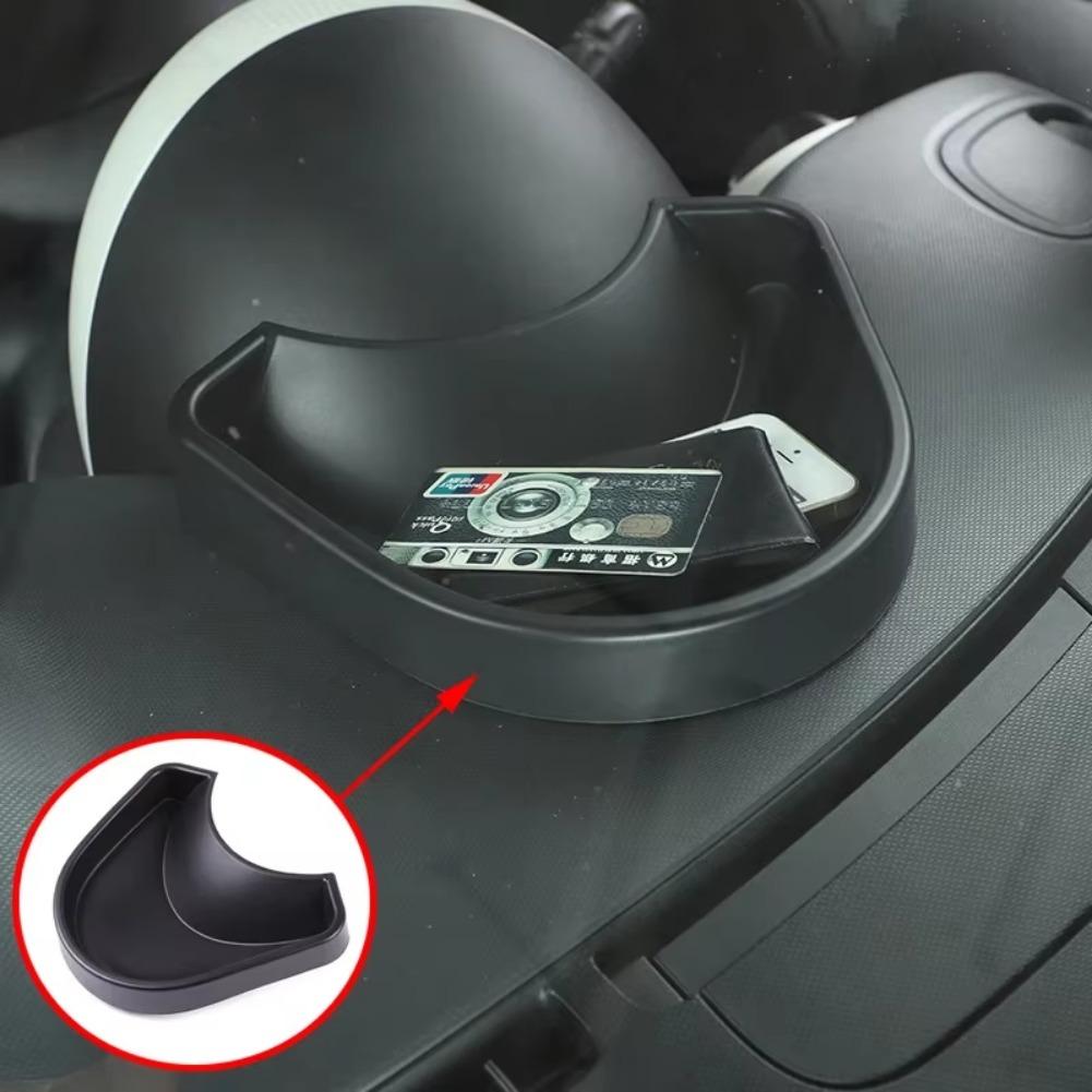 For Benz Smart Fortwo Forfour 453 2016 2017 2018 2019 2020 2026 Car Dashboard Storage Box Tray Interior Modification Accessories
