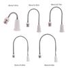 B22 to E27 Light Socket Extender Adapter Adjustable E27 to B22 Flexible Gooseneck LED Lamp Extension Socket Converter