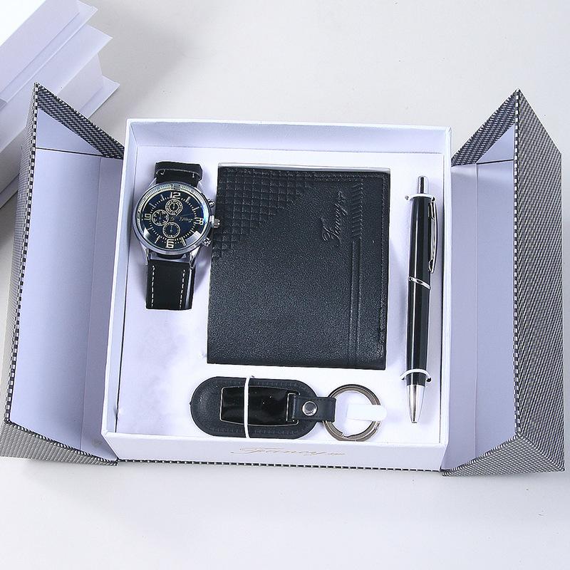 Fancy & Yc M2277 Elegant 5-Piece Business Experience Kit Simple Luxury Men's Set for High-End Events Holiday Gift Set for Men