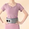 Electric Heating Massage Belt Vibration Heating Pad Soft Velvet Heated Waist Belt with 3 Gears for B