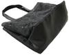 Formal for Ceremonial Rose Pattern [Onta Well] Bag, Black, Occasions, Funerals, Wakes, Handbag,