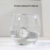 2023 Kezzi Minimalist French Niche Waterproof Couple Watches for Women, Mesh Band Pair