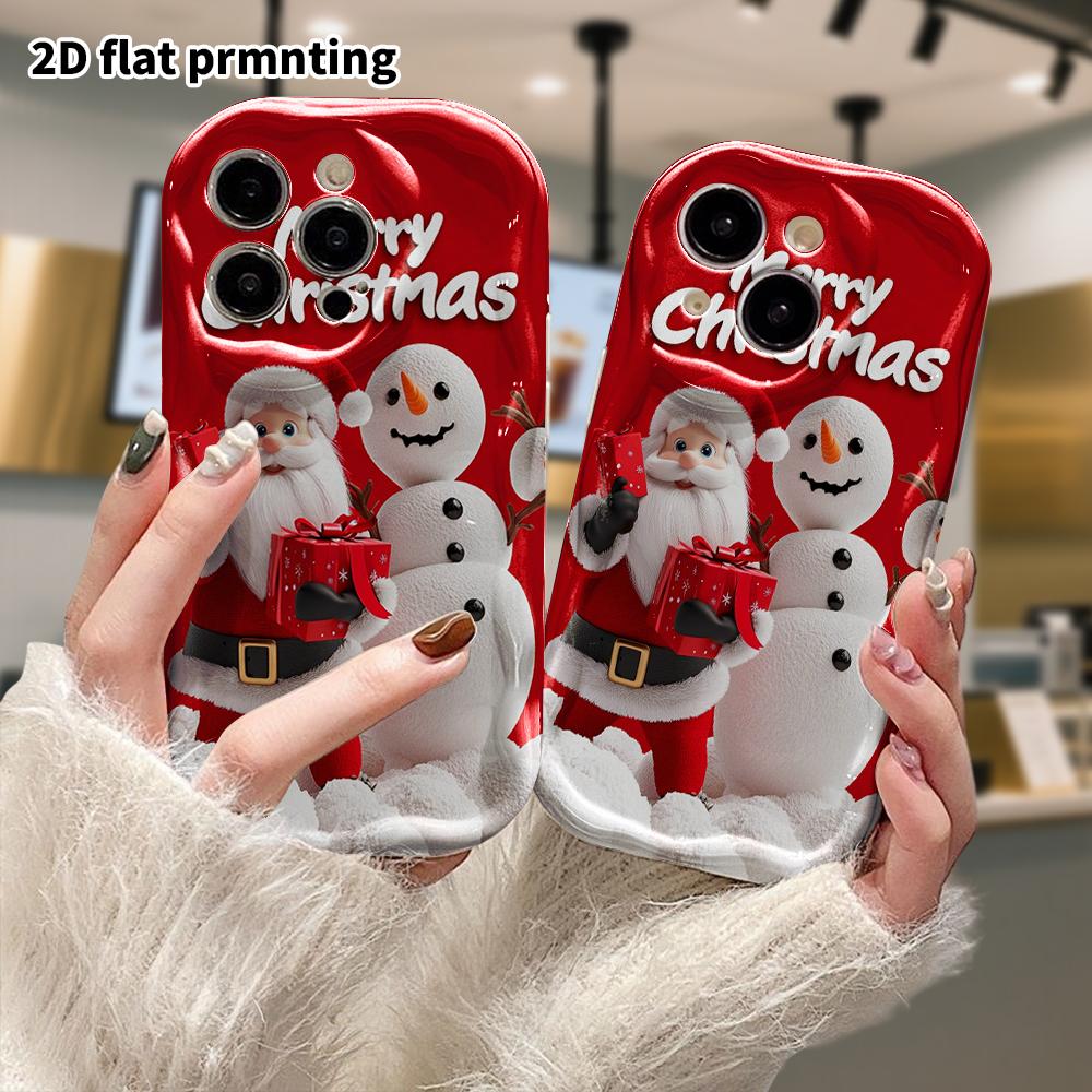 Phone Case: 2D Flat Design, Suitable for iPhone 18, 17, 16, 15, 14, 13, 12 Pro Protection, Phone Decoration, Cartoon Poster, Halloween and Christmas G