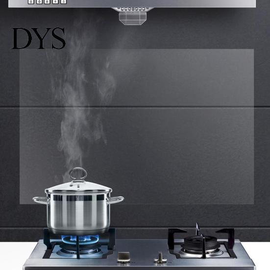 Wall Sticker Clear Oil Proof Stickers Wallpaper Kitchen Backsplash Window Protector Transparent Waterproof Self-Adhesive for