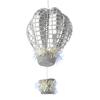 Disco Hanging Ornament - Hot Air Balloon 22cm