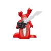Minifigure Red Snake Monster Building Block Toy