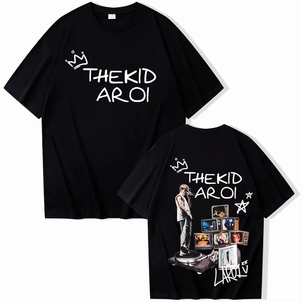 The Kid LAROI The First Time Tour 2026 T-shirt Man Woman Harajuku Short Sleeve O-neck Casual Shirt Gothic Cotton Oversized T-shirts
