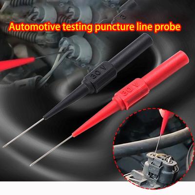 Stainless Steel Automotive Piercing Probe For Cable Testing In Telecom And Construction Applications With Soft Handle