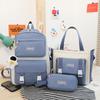 Junior High School Students' Lightweight Backpacks Elementary School Students' Fresh Backpacks High Capacity Backpacks for Grades Three To Six