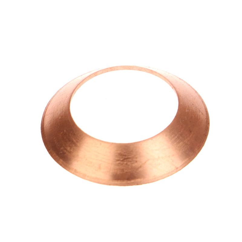 10 Pcs High Pressure Pipe Nest Copper Pad Cone Gasket For High Pressure Oil Tube Anti Oil Leaking Gasket