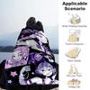 1pc Blanket Kpop Hunter12 Print Design, Lightweight Blanket for Sofa, Bed- Soft &Warm, Gift for All Seasons like Christmas, Halloween
