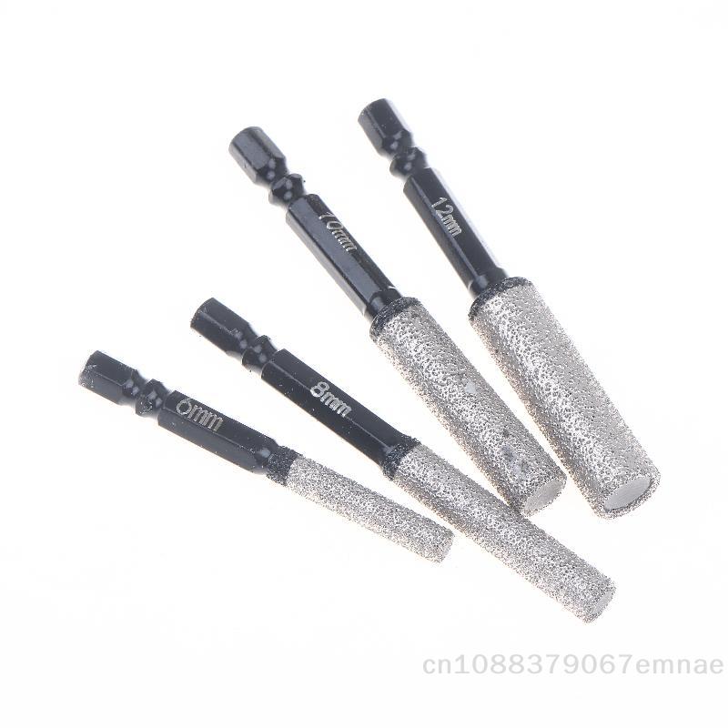 2 Stuks 5-12mm Vacuüm Gesoldeerde Boorbit Set Droog/Natte Gebruik voor Porselein Graniet Tegel Marmer Dubbel Doel Metselwerk Gereedschap