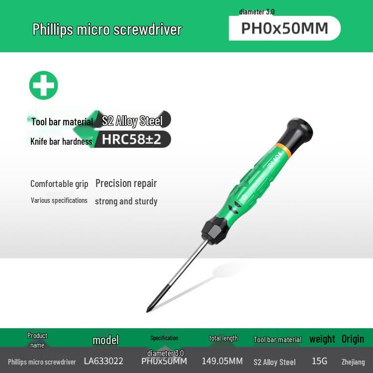 Rotating Color Ring Precision Mini Screwdriver for Mobile, Clock, Watch, Tablet Repair