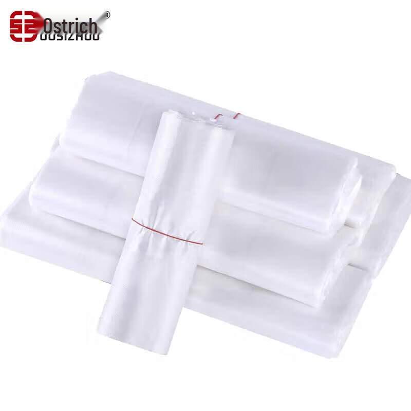 Osztro 5-Mil Thick White Drawstring Garbage Bags белый