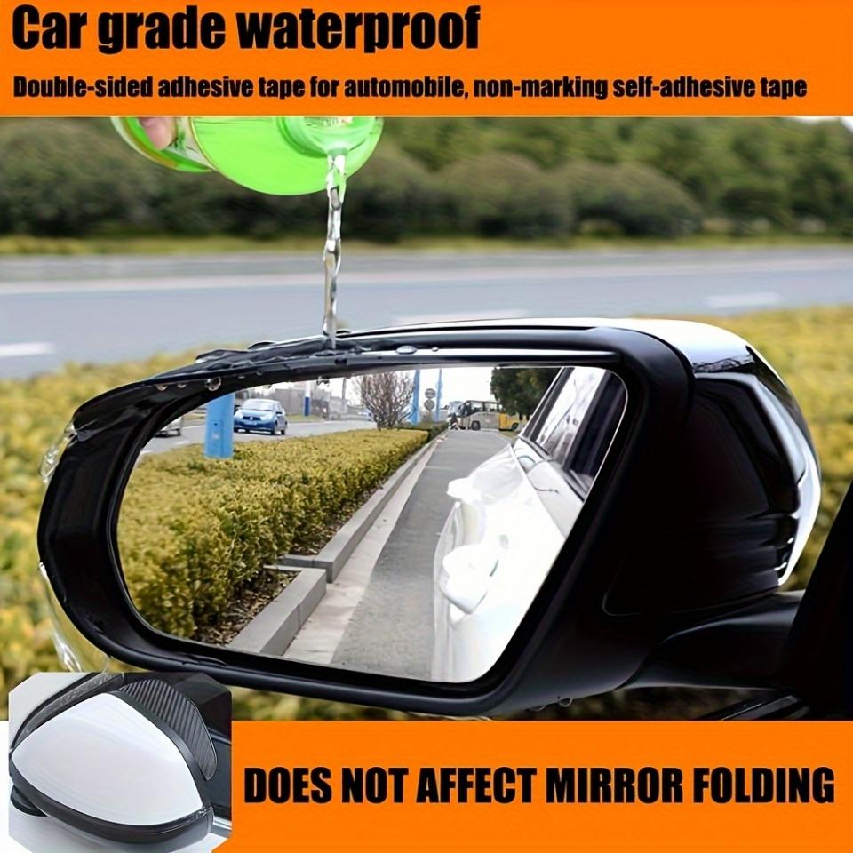 Universal Car Rearview Mirror Rain Eyebrow Auto Car Rear View Side Rain Shield Snow Guard Sun Visor Shade Protector PVC