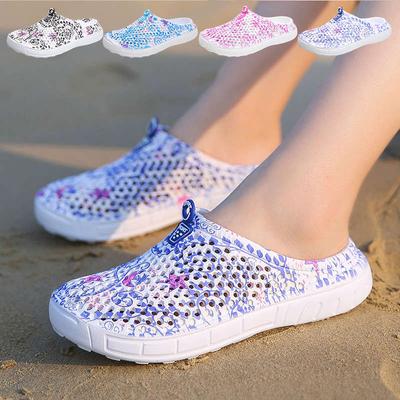 Damen Gartenclogs Schuhe Bequeme Hausschuhe Sommer Atmungsaktive Sandalen für den Strand