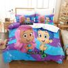 Set Biancheria da Letto Bubble Guppies Stampa 3D Singolo Gemello Matrimoniale Queen King Size Set Letto Adulto Bambino Camera da Letto Set Copripiumino