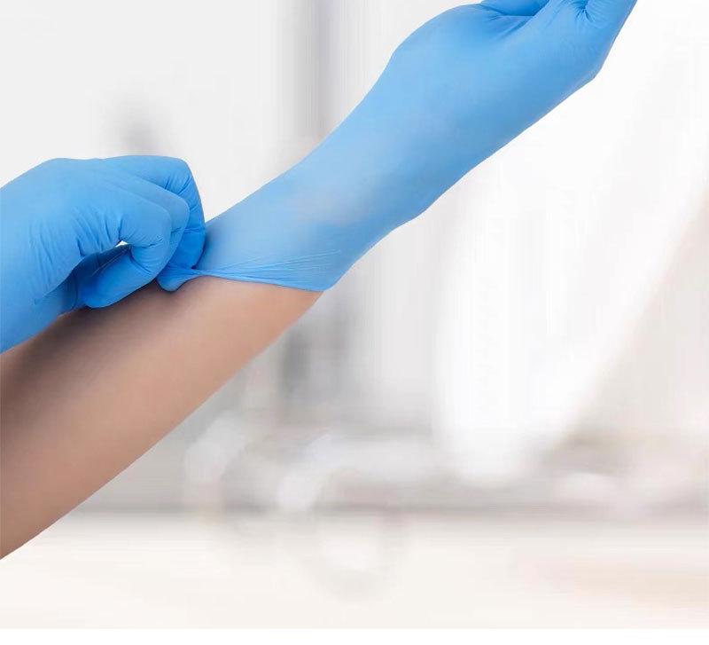 Disposable Nitrile Gloves: Oil-Resistant, Powder-Free for Labs, Food Processing, Household, Tattoo & Electronics