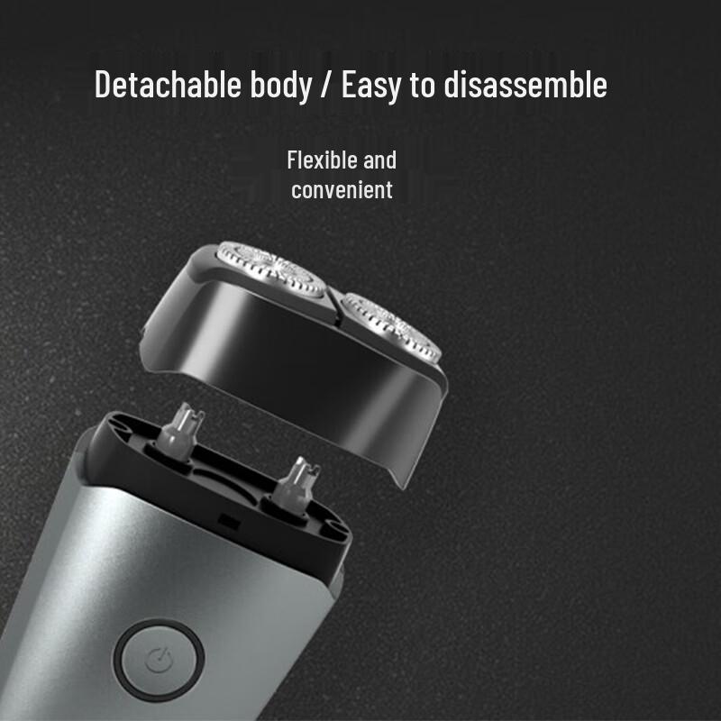 RIWA RA-5102 Dual-Head Type-C Fast Charge Shaver CN plug (adapter included)