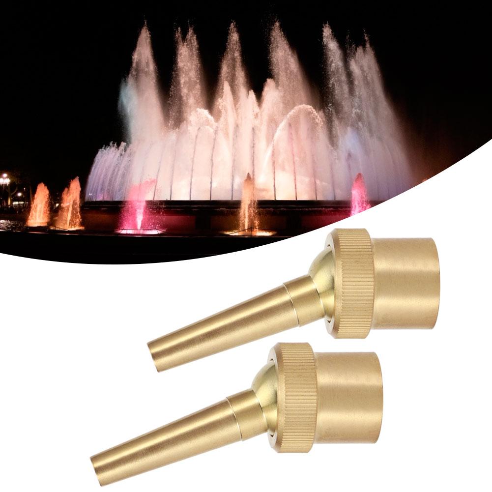 2KS G3/4in DN20 Vícesměrná tryska vodní fontány, postřikovač, stříkací hlava pro zahradní jezírko