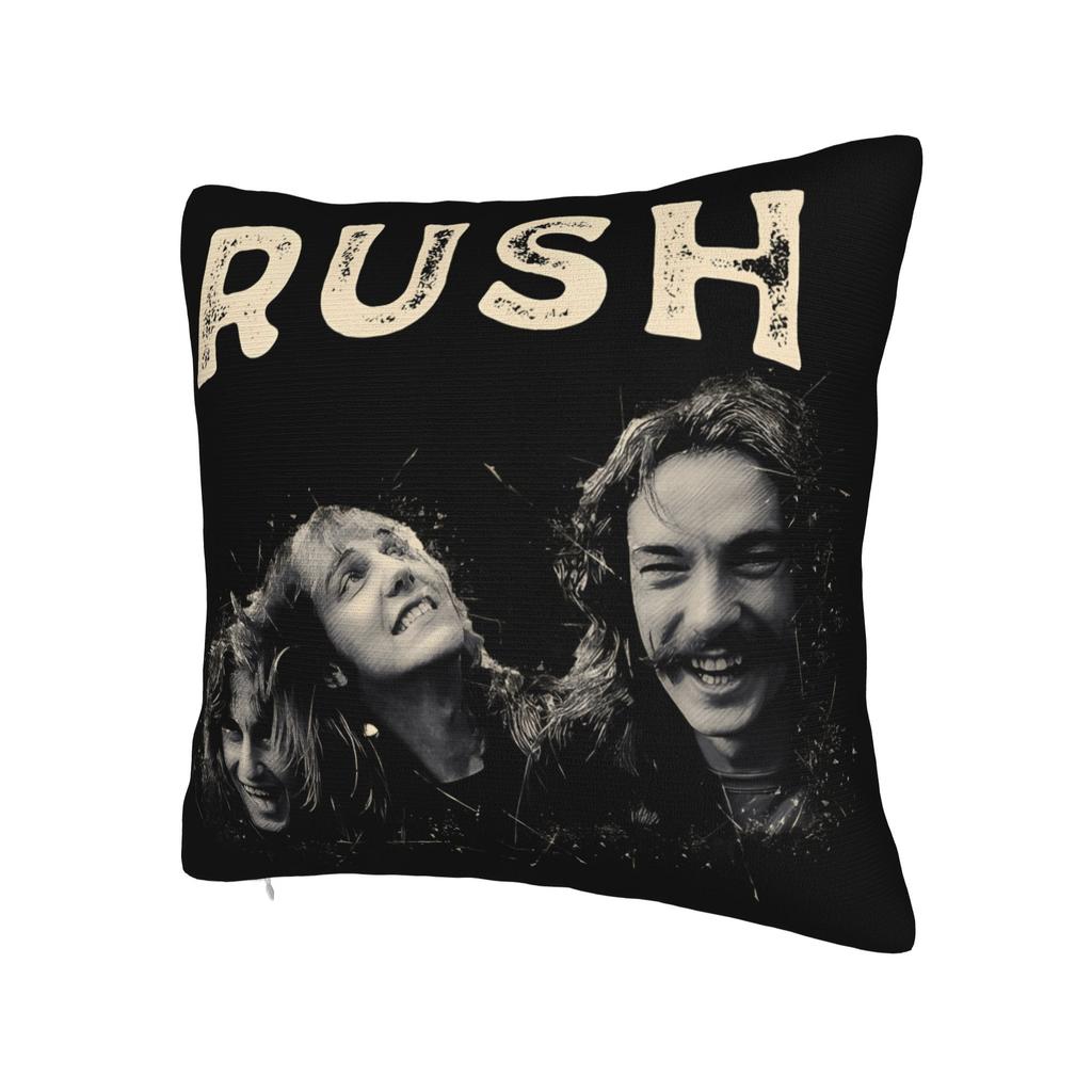 Pillow Cover Rush Band Vintage Pillow Case For Living Room Bed Chair Pillowcases