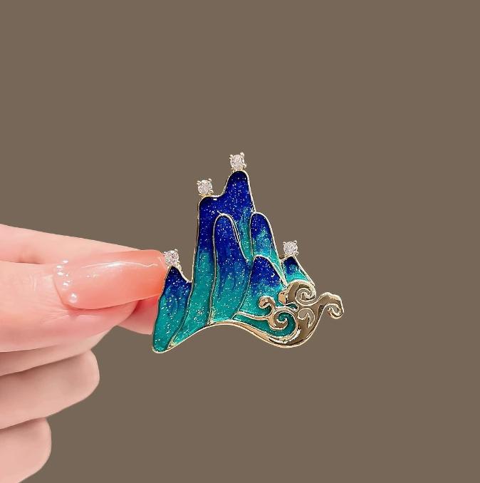 Broșe Noi la Modă cu Aripi de Înger Broșe Versatile Elegante Rafinate Magpie pentru Doamne Cel Mai Bun Cadou de Petrecere Bijuterii