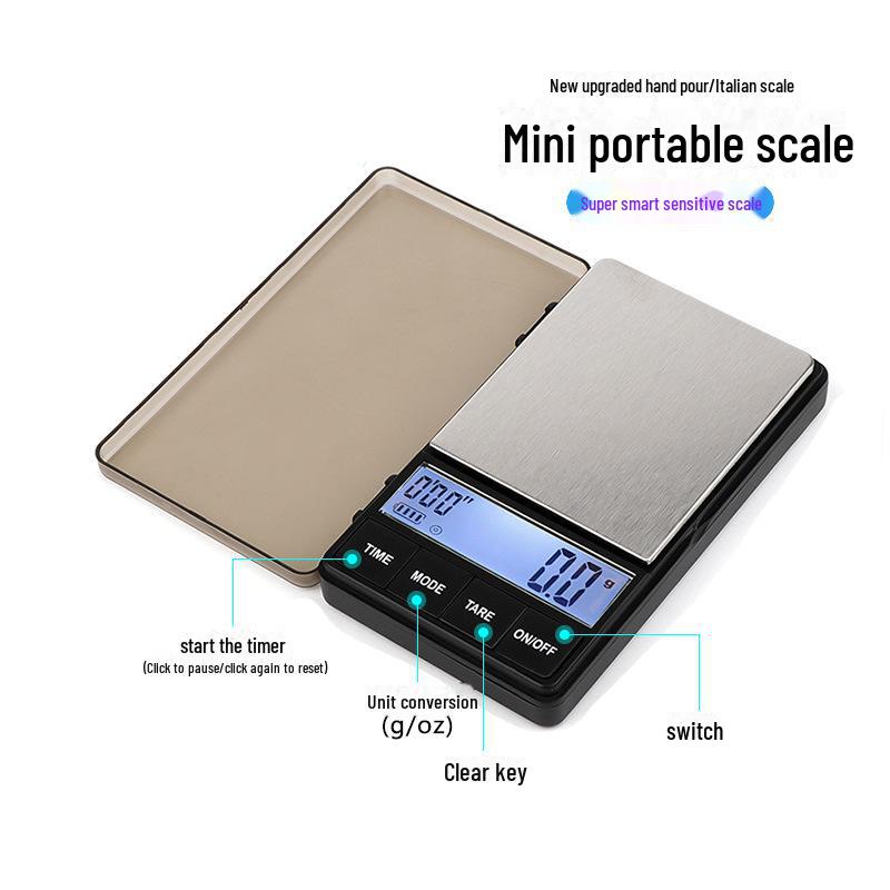 

Высокоточные портативные весы-хронограф для кофе Espresso