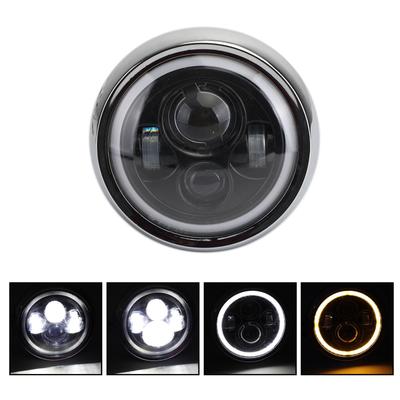 7 Inch LED Headlight High/Low DRL For Motorcycle Harley Dyna Cafe Racer Bobber