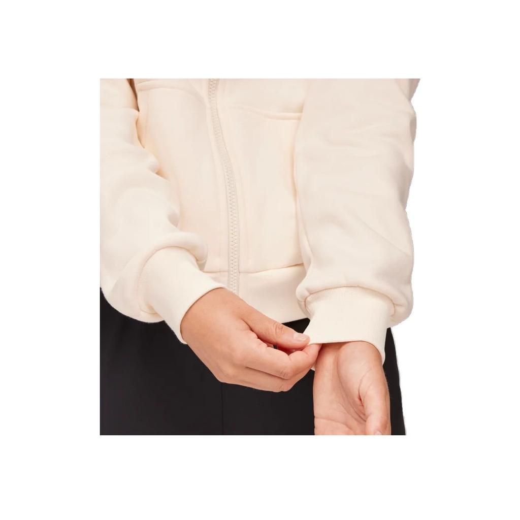 HOKA ONE ONE Hoka Essential Full Zip Hoodie Women hoodies Beige 1151950-EGN