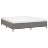 Vidaxl Bed Frame Without Mattress, Dark Gray, 180X200 Cm, Upholstered