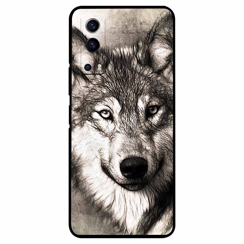 For vivo Y72 5G Case Shockproof Soft silicone TPU Back Cover For vivo Y52 5G Phone Cases for vivoY72 Y 72 52 5G Case Cute Capa