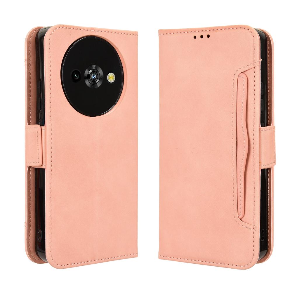 For Oukitel C59 Pro Leather Case Phone Wallet Cover with Multiple Card Slots