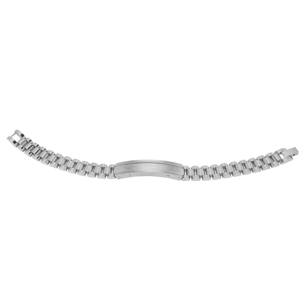 Metal Bracelet Elegant Hand Chain Fashionable Titanium Steel Silver Wrist Jewelry