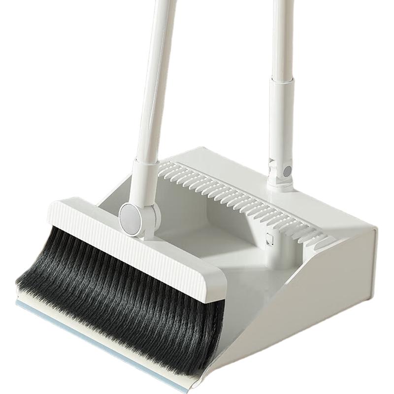 Tailele Upright Broom & Dustpan Set with Comb Teeth