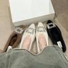Shu Academy style shows long legs, small fragrance design increases retro style temperament, single shoes are versatile, Mary Jane shoes are British