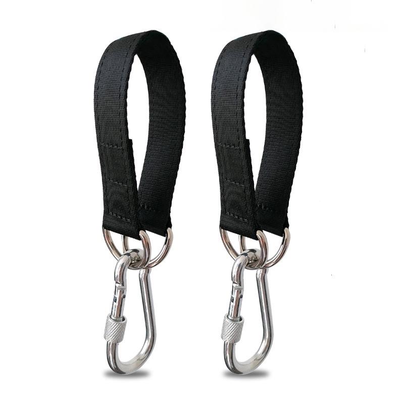 Outdoor Baumschaukelgurte 200 kg Heavy Duty Hakenring Aufhängungsgurt Verbindungsband für Hängematte Boxsack Schaukel Reckstange